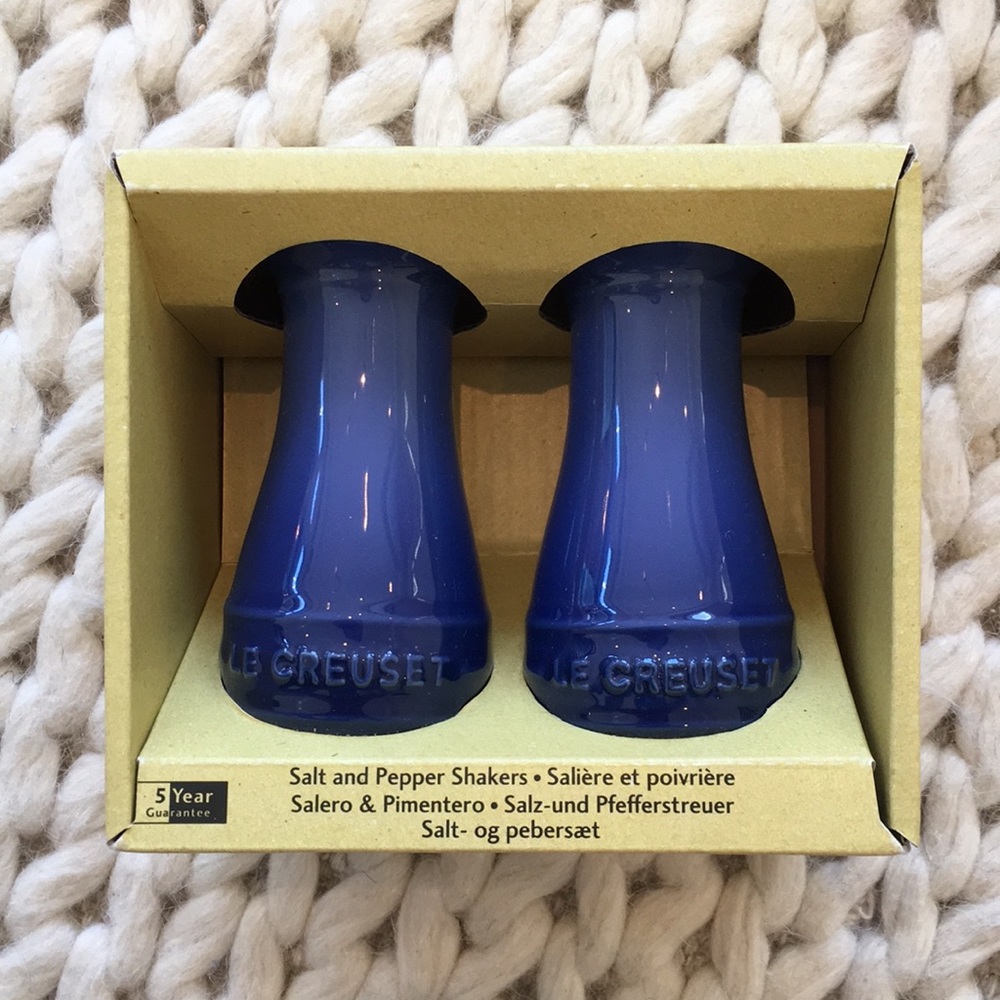 Brand-New Le Creuset Salt & Pepper Shakers